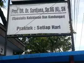 Prof. DR. Dr. Sardjana, Sp.OG ,K , Sh