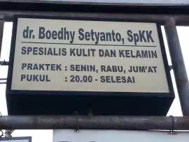 Dr. Boedhy Setyanto, SpKK
