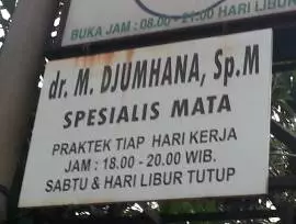 Dr. M.djumhana,Sp.M
