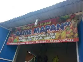 Kios buah Segar Rame Mapan